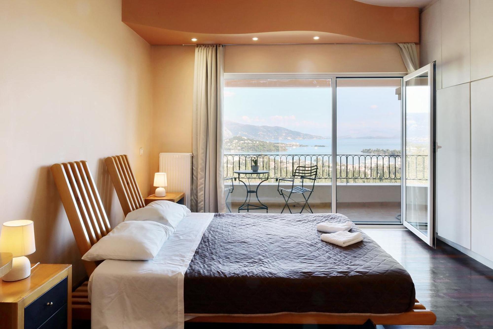 Casa T With Amazing Views In Corfu Villa Kontokali Esterno foto